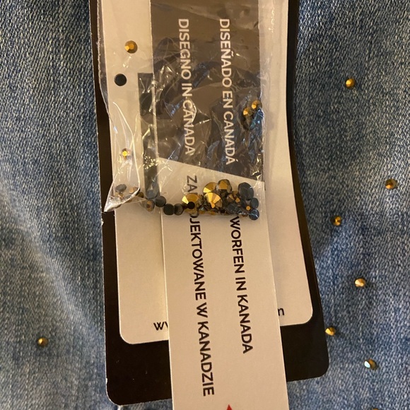 Frank Lyman jeans with sparkle gem accents - size XL - NWT - Picture 9 of 12